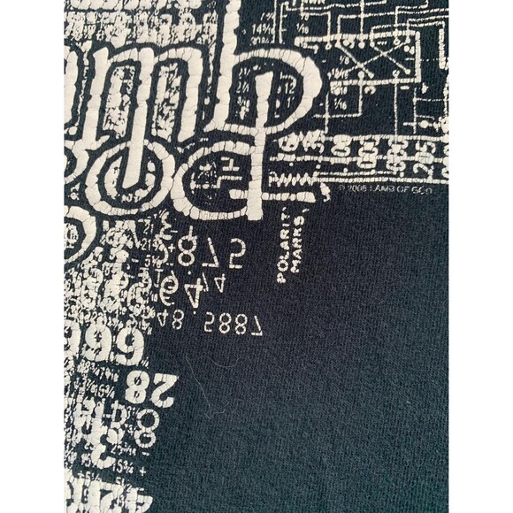 Vintage Y2K Black  Lamb of God Metal Band Tshirt Size L - Picture 3 of 10